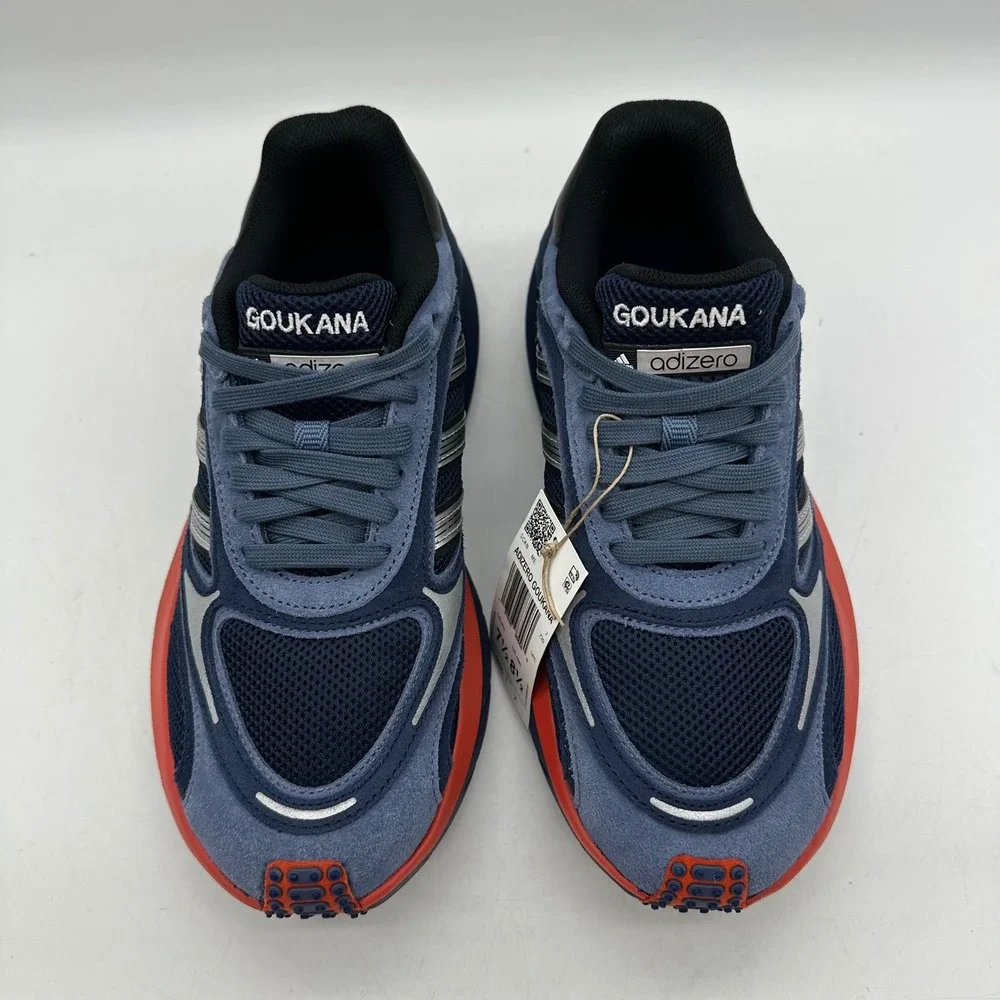 Adidas JP7178 Men 7.5 Ink/Navy Adizero Goukana Chunky Lifestyle Running Shoes
